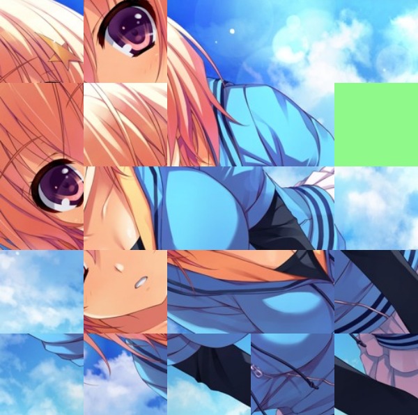 Game - Anime 15Puzzle